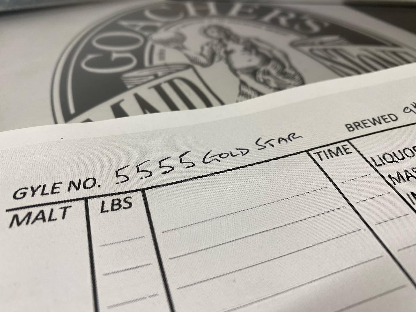Another interesting Gyle number for tomorrows brew.
#familybusiness #smallbrewer #realale #craftbeer #traditional #microbrewery #brewday #milestone